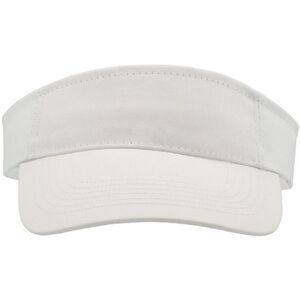Atlantis Unisex Adult Roland Structured Visor Cap / White